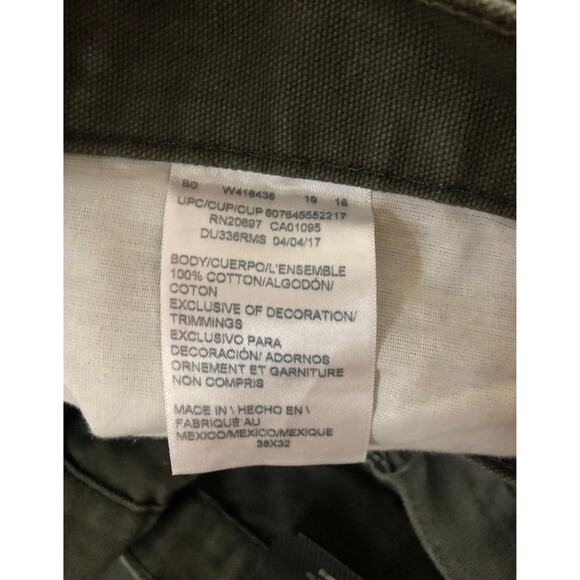 NWT Dickies Carpenter jean relaxed fit straight fit green size 38 x 32 - Picture 12 of 12